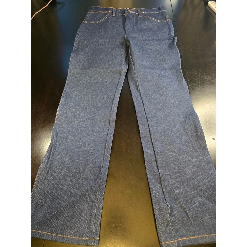 Wrangler Cowboy Cut Slim Fit Jeans 936DEN Rigid Indigo Blue Denim Mens 31x30 NWT